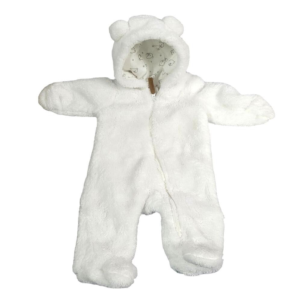Carter's Fleece Sherpa Snow‎ Suit Size Newborn  New without Tags!!!